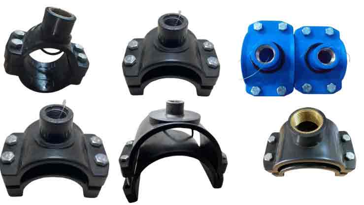 Heavy-Duty PP Service Saddle (PN-IO) in India